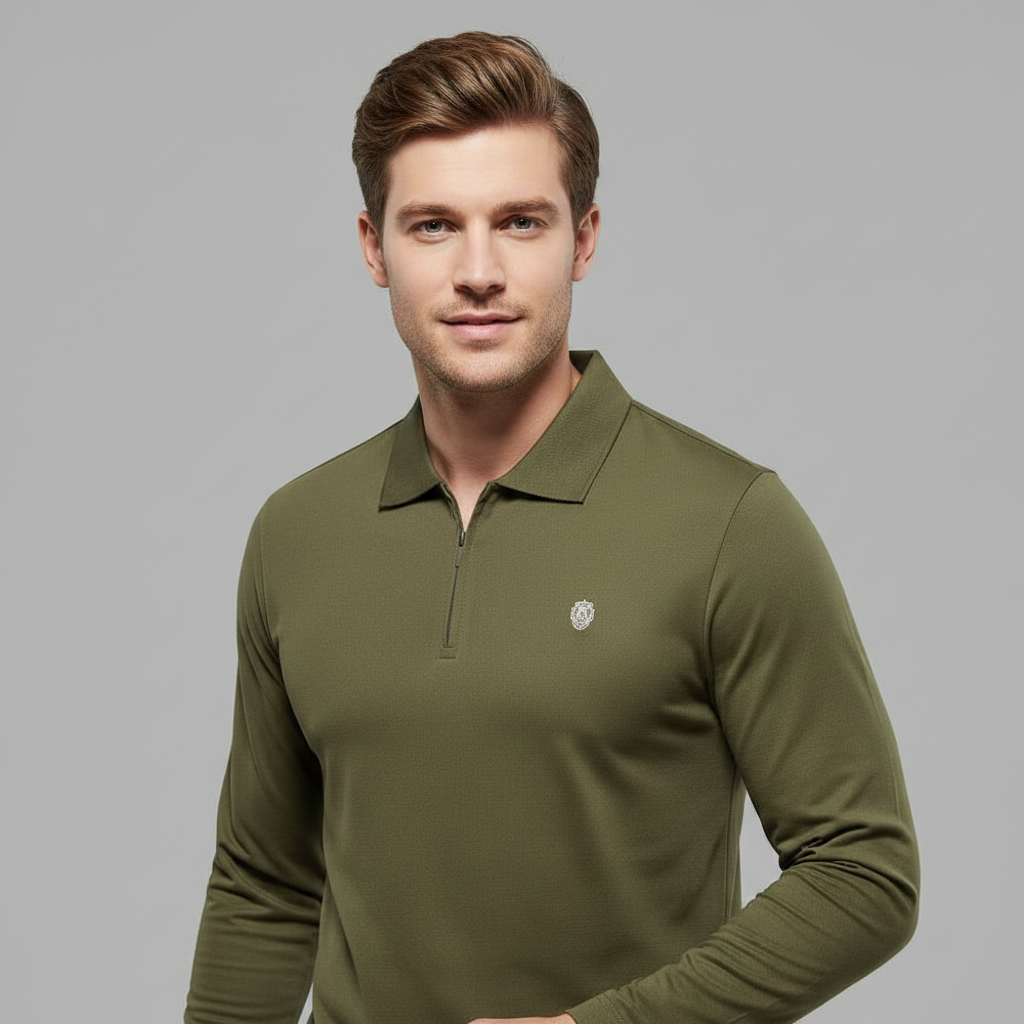 Polo Manga Larga Hombre | Diseño Moderno y Versátil