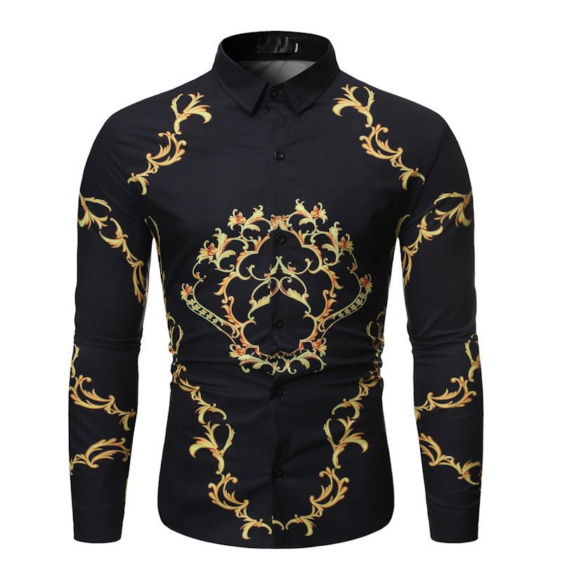 Camisa Casual de Hombre de Manga Larga – Corte Slim - Shirt